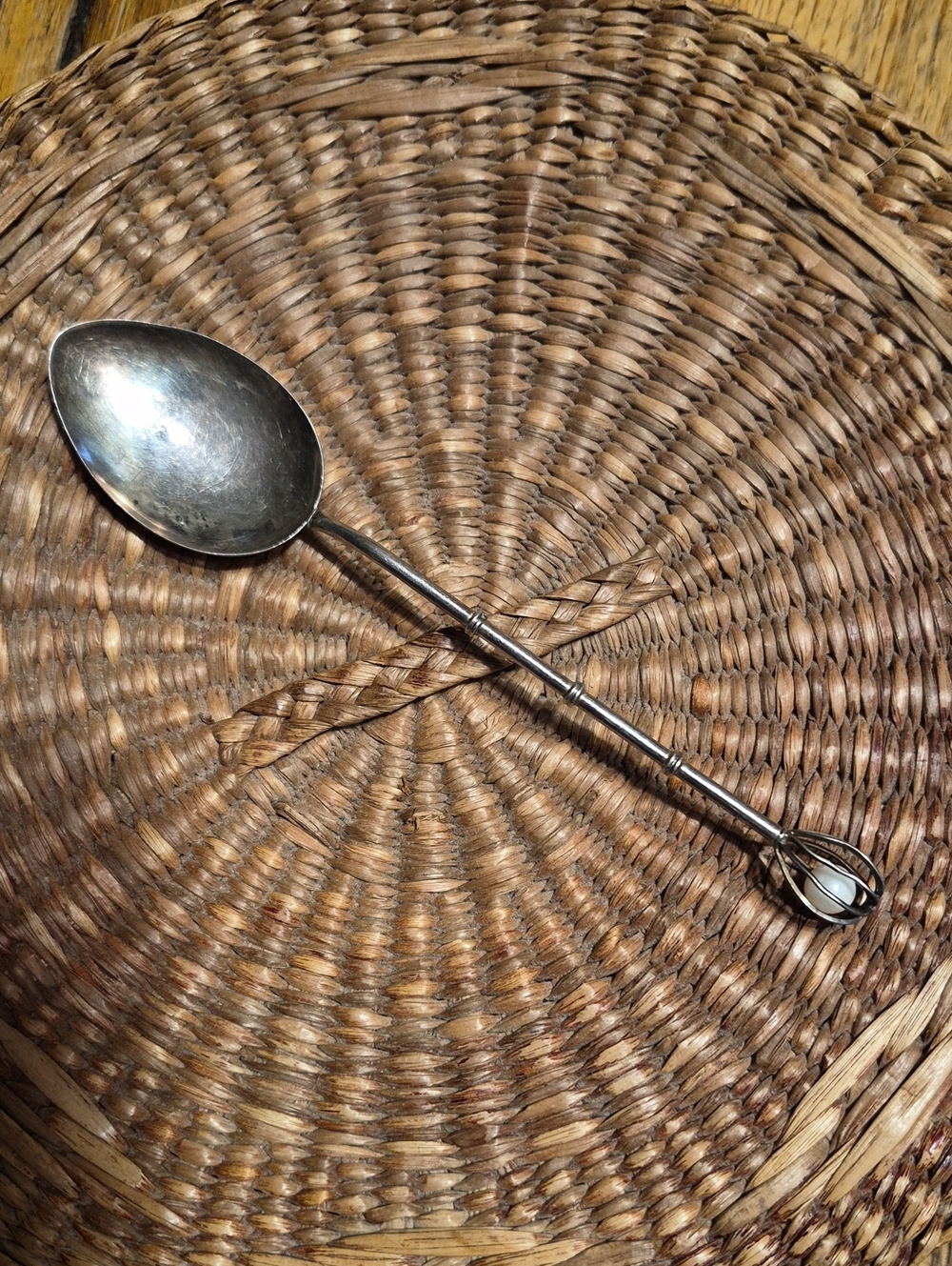 Vintage Silver Japanese Spoon